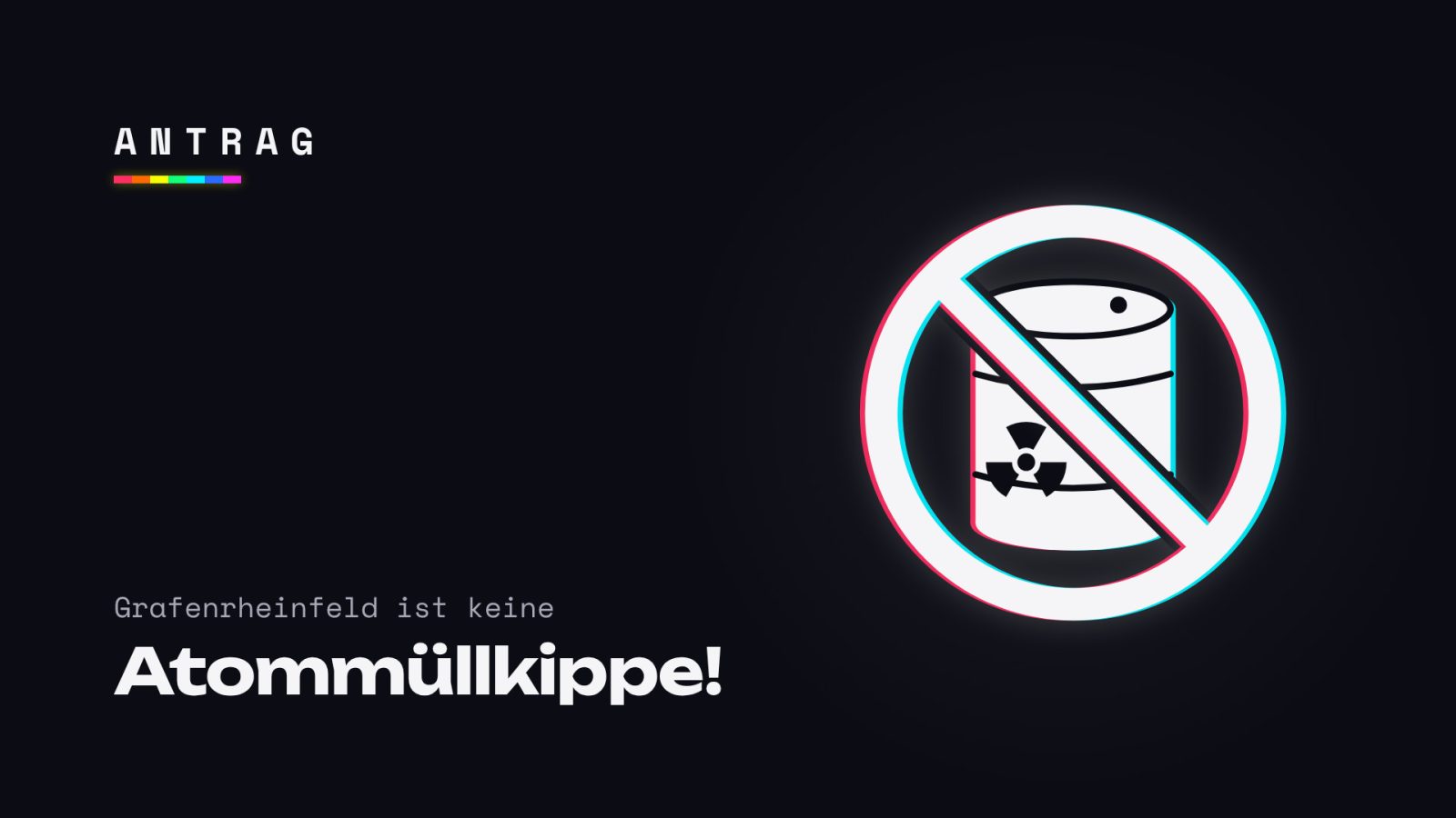 Grafenrheinfeld ist keine Atommüllkippe!