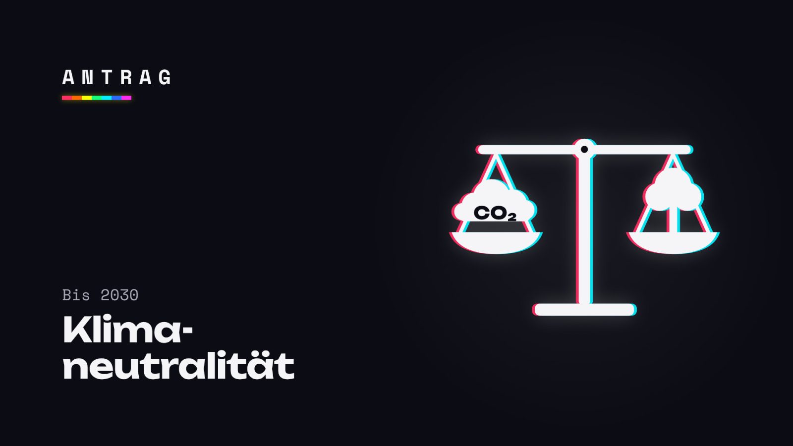 Klimaneutralität bis 2030