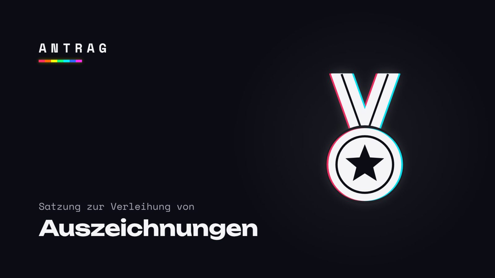Änderung der Satzung des Landkreises Schweinfurt zur Regelung der Verleihung von Auszeichnungen des Landkreises Schweinfurt