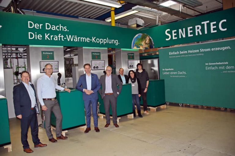 Schweinfurt kann Klimawende: Der Dachs von SenerTec bekam hohen Besuch von den Grünen