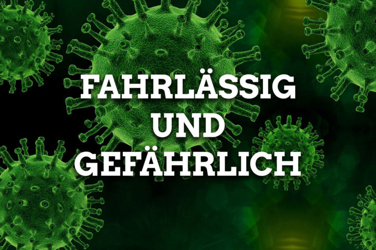 GRÜNE: CSU agiert fahrlässig und gefährlich