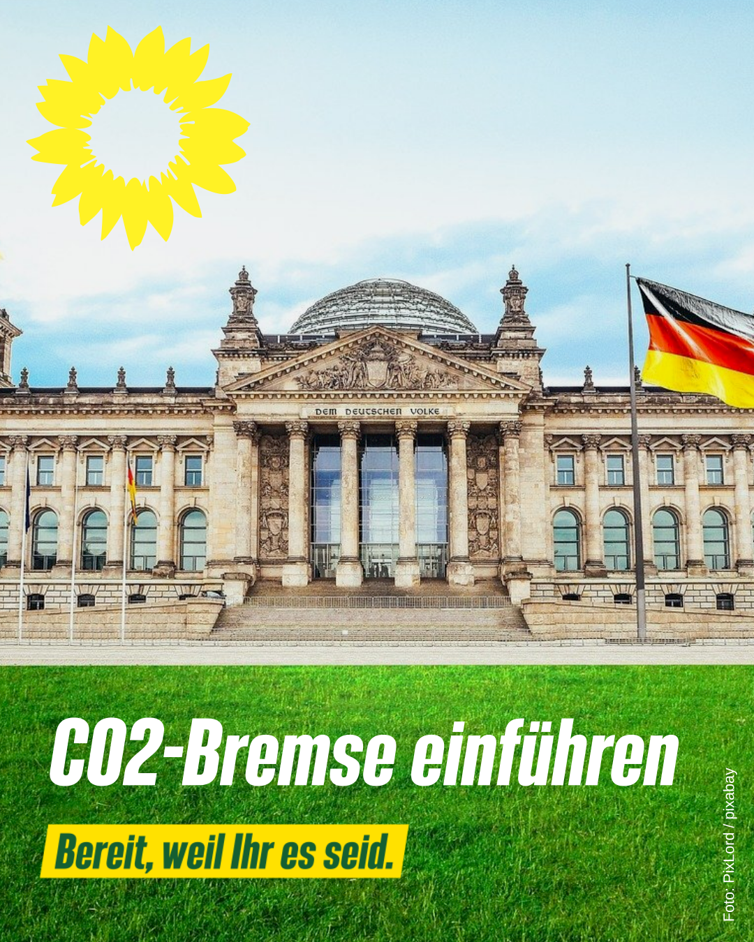 CO2-Bremse | GRÜN WÄHLEN!