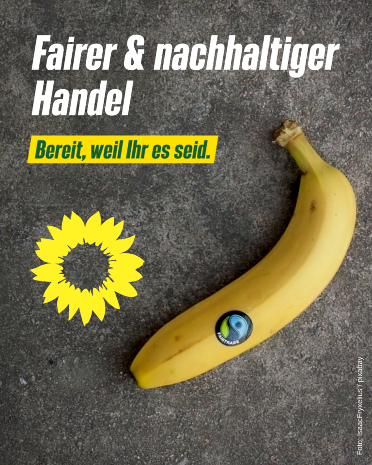 Wir kämpfen für einen fairen und nachhaltigen Handel