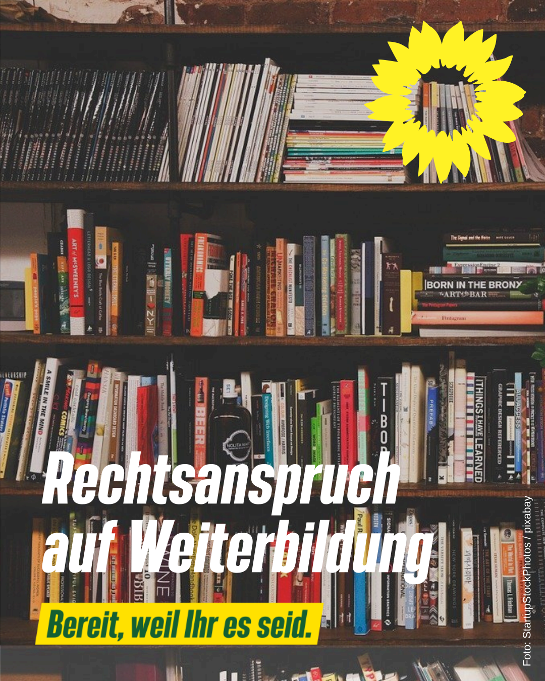 Rechtsanspruch auf Weiterbildung | GRÜN WÄHLEN!