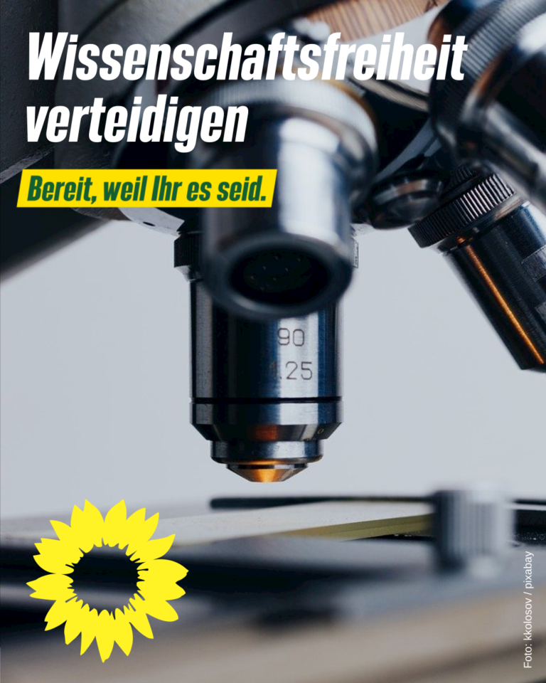 Wissenschaftsfreiheit verteidigen