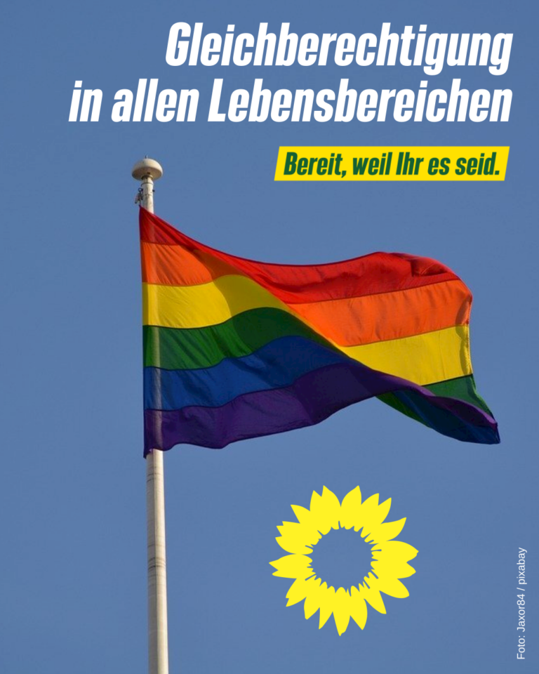 Wir rücken Feminismus, Queerpolitik und Geschlechtergerechtigkeit in den Fokus