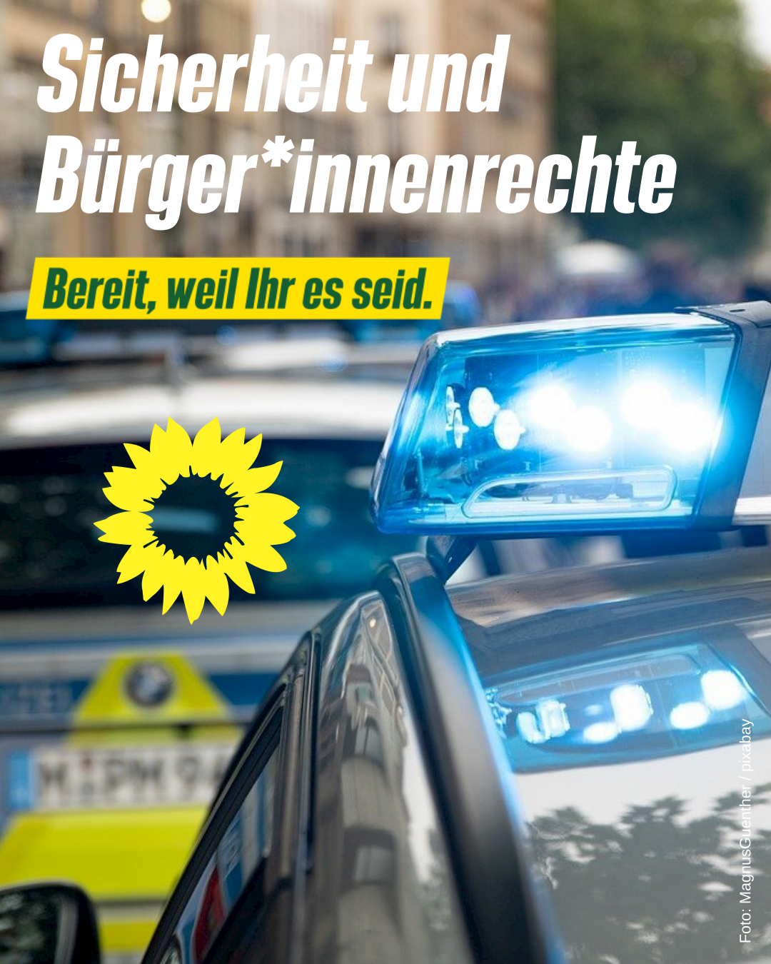 Sicherheit und Bürger*innenrechte | GRÜN WÄHLEN!