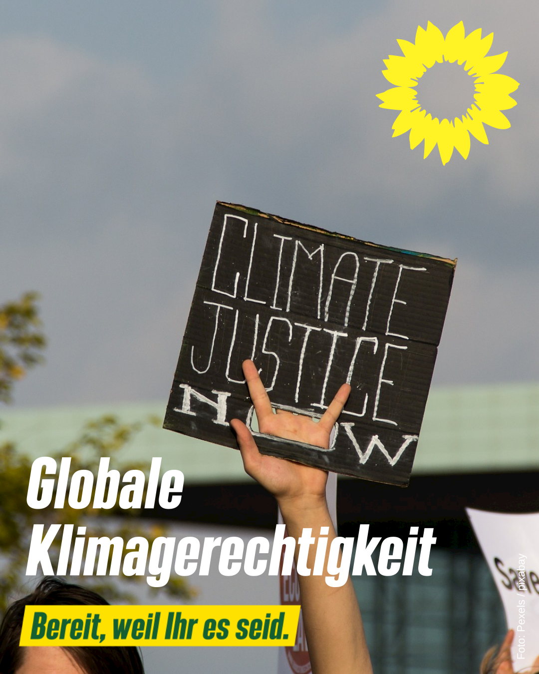 Globale Klimagerechtigkeit | GRÜN WÄHLEN!