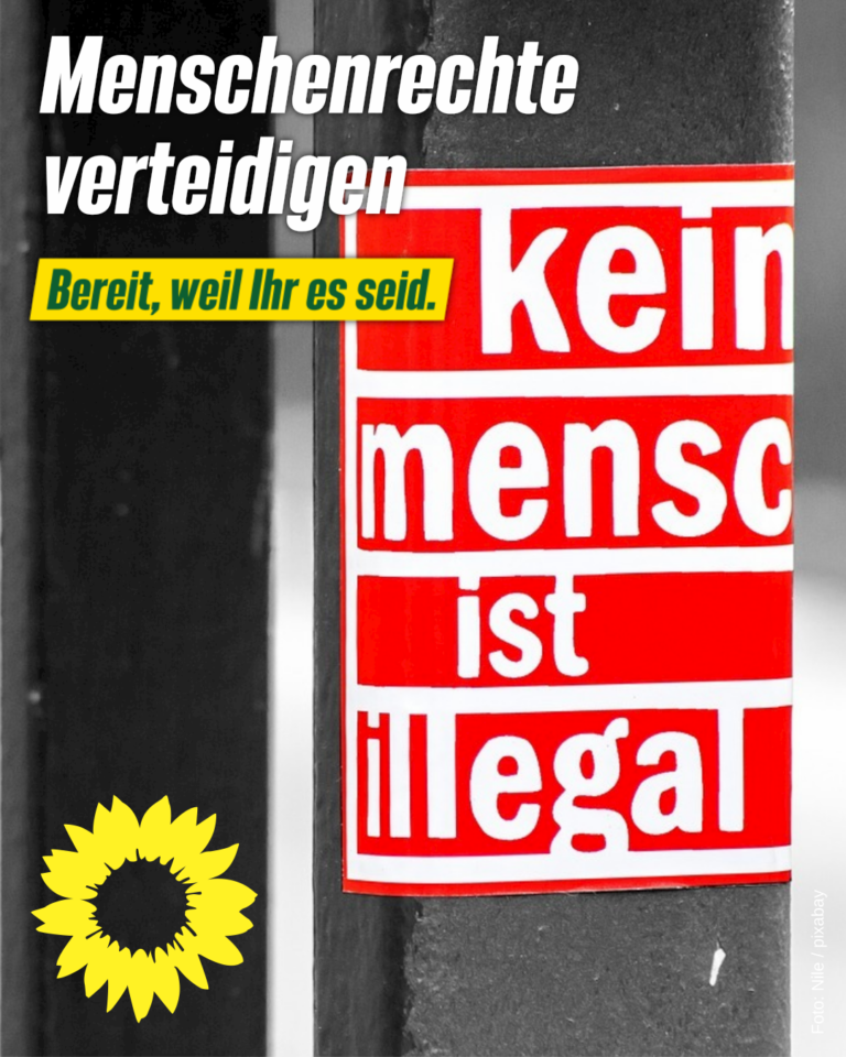 Wir verteidigen die Menschenrechte