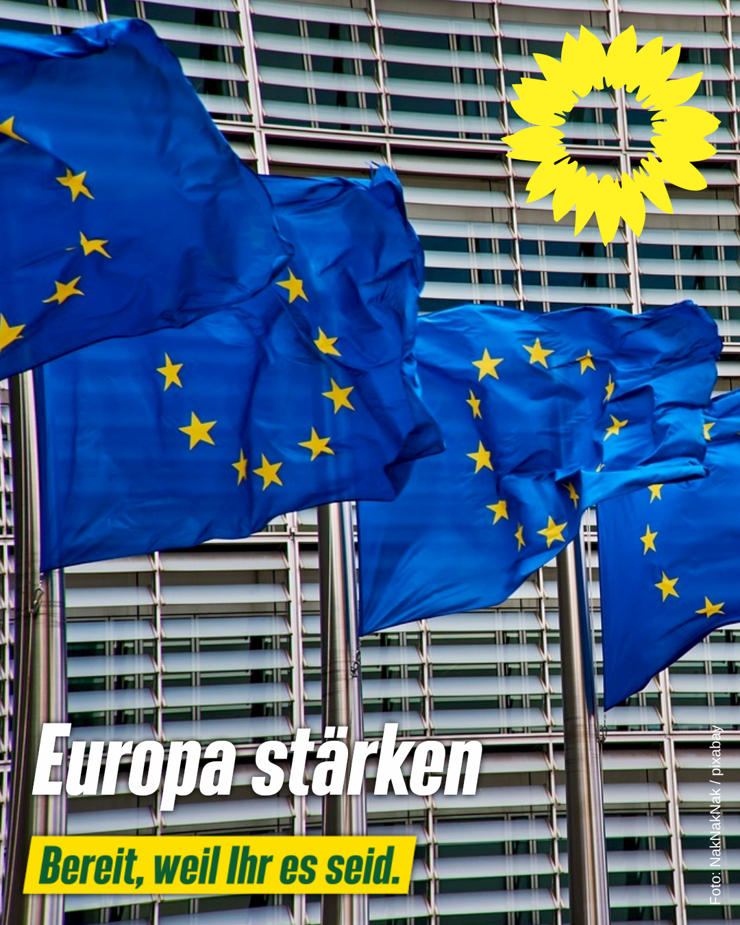 Europa stärken | GRÜN WÄHLEN!