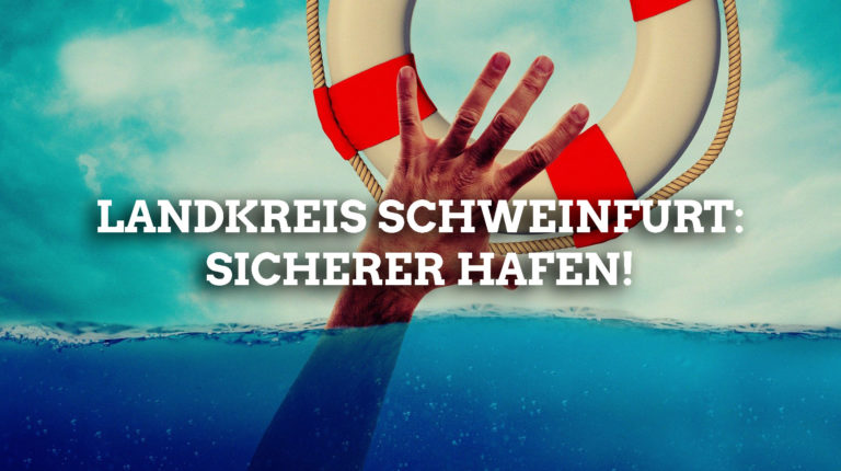 GRÜNE fordern: Landkreis Schweinfurt als „Sicherer Hafen“ für Geflüchtete