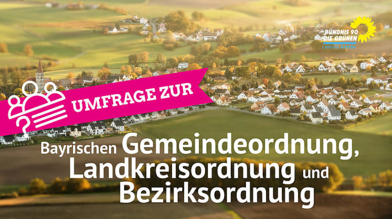 Umfrage zur Gemeindeordnung, Landkreisordnung und Bezirksordnung